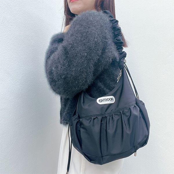 OUTDOOR PRODUCTS×LEE100人隊おでかけ部別注「可愛げ２wayギャザーショルダー」完成！