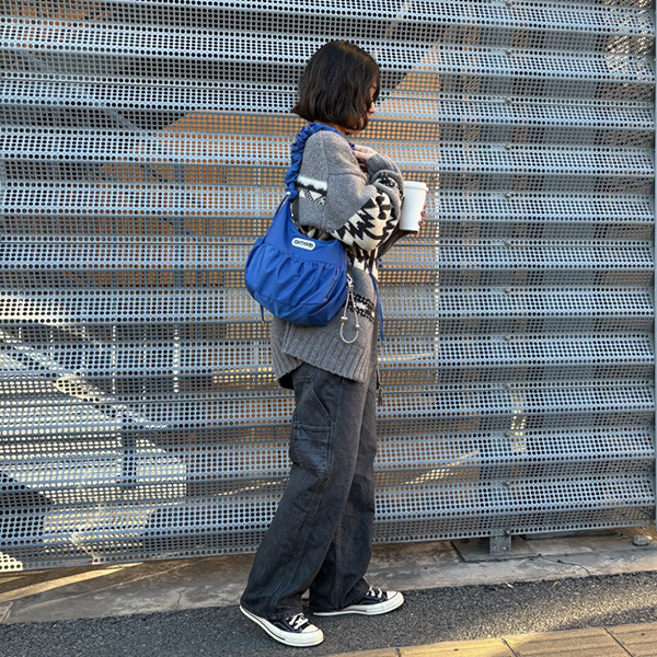 OUTDOOR PRODUCTS×LEE100人隊おでかけ部別注「可愛げ２wayギャザーショルダー」完成！