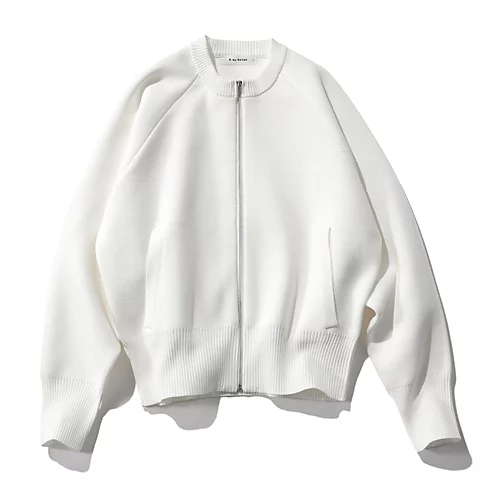 E by eclatミラノリブZIPブルゾン¥19,800