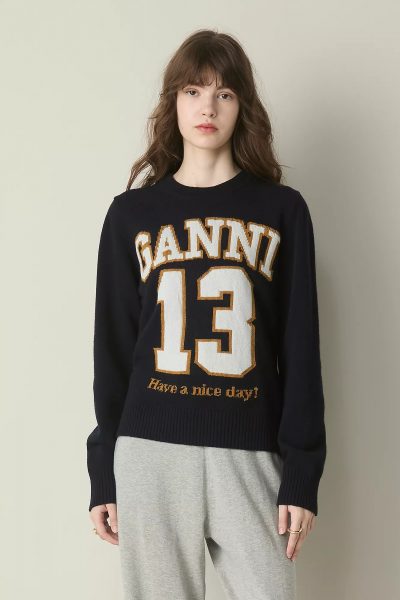 GANNIGraphic Wool Mix Baseball Crewneck￥58,300 ￥40,810（税込）（30％OFF）