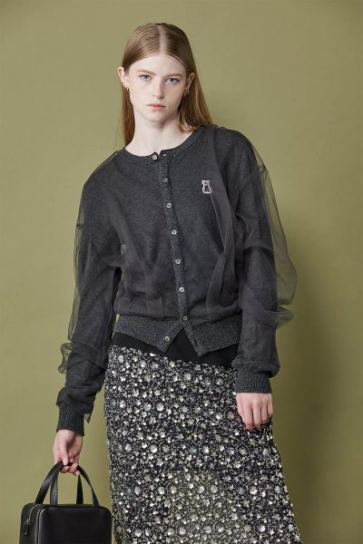 CHIKA KISADAチュールカーディガン￥48,400 ￥38,720（税込）（20％OFF）