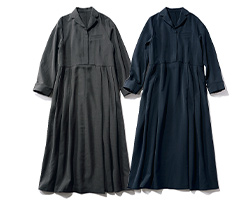 12closet 〈トゥエルブクローゼット〉【高橋夏果さんコラボ】テーラードワンピース