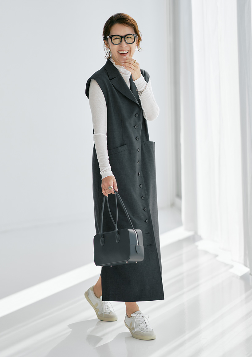 【大草直子さん×suadeoコラボ第二弾 WEB先行リリース】冬から春、初夏まで着まわせる「3つのアイテム」で季節のスウィッチング♡