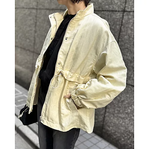 E by eclat撥水スタンドカラーブルゾン￥27,500