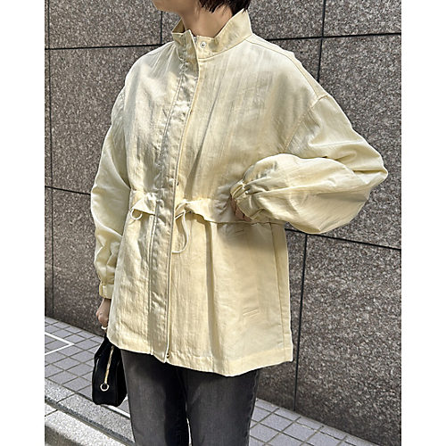 E by eclat撥水スタンドカラーブルゾン￥27,500