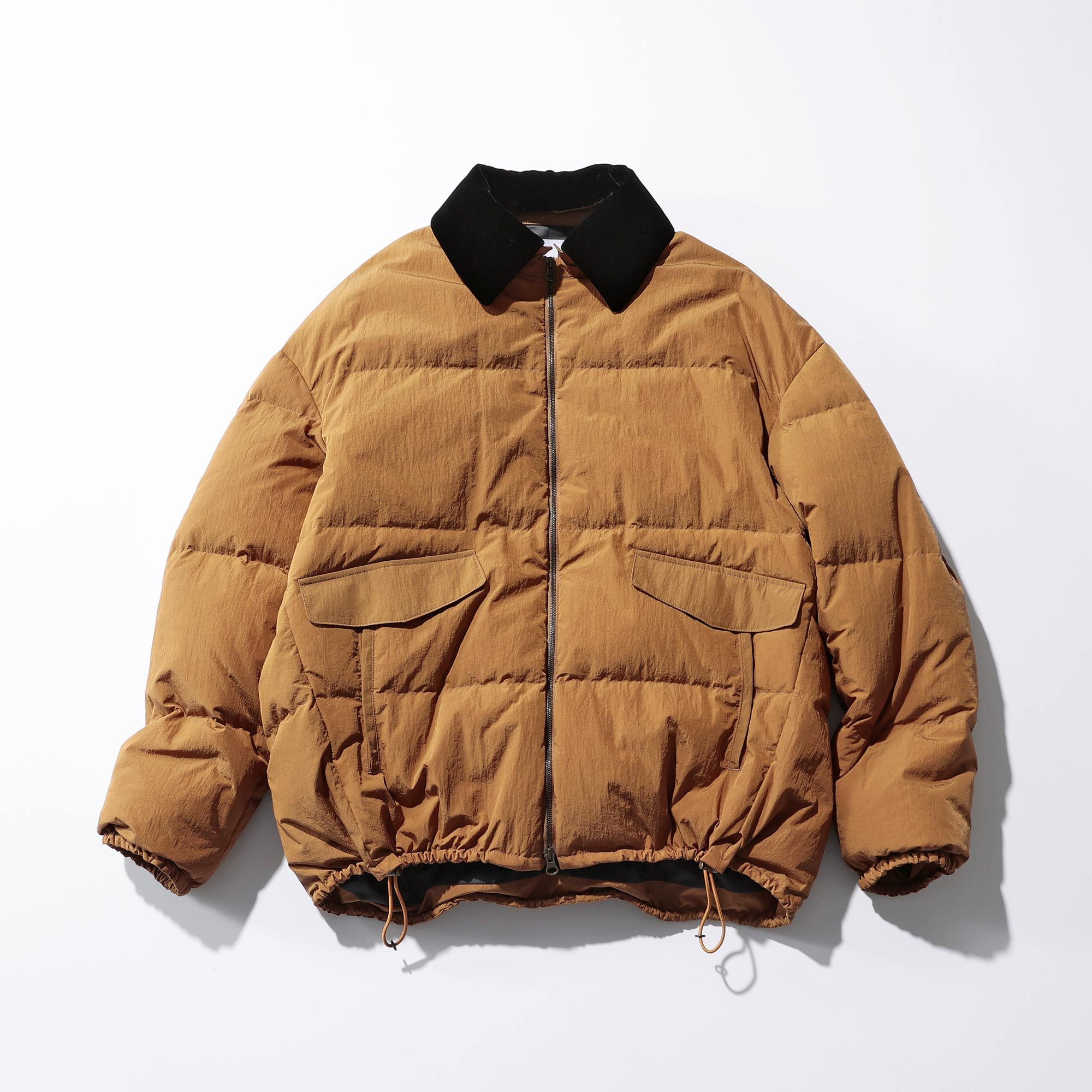 mtmodelistベロアカラーダウンジャケット￥99,000 