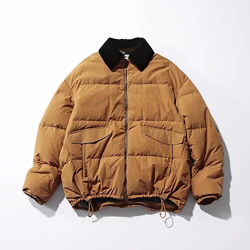 mtmodelistベロアカラーダウンジャケット￥99,000 