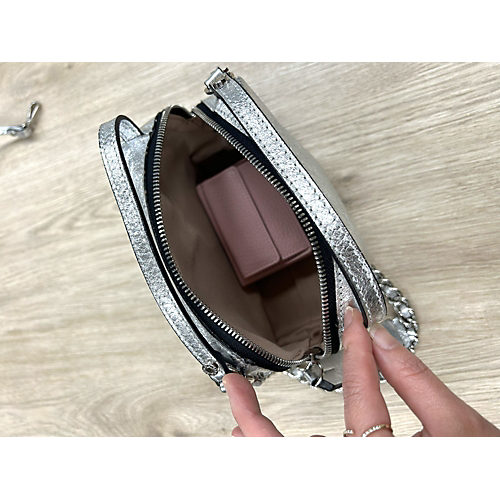 和光×eclat三つ折り財布（バイカラー）￥28,600