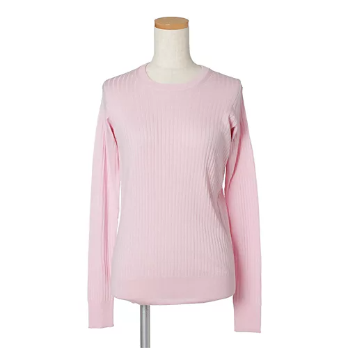 C.T.plage×eclat【別注】シルクカシミヤクルーネックニット￥20,900