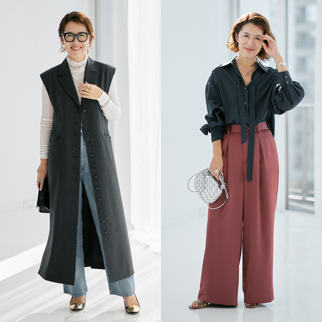 【大草直子さん×suadeoコラボ第二弾 WEB先行リリース】冬から春、初夏まで着まわせる「3つのアイテム」で季節のスウィッチング♡