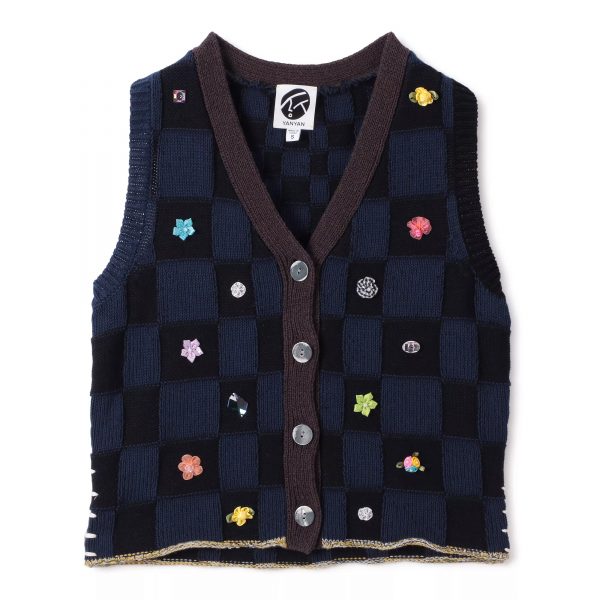 YANYAN【SPURSHOP別注】ニットベスト￥61,600
