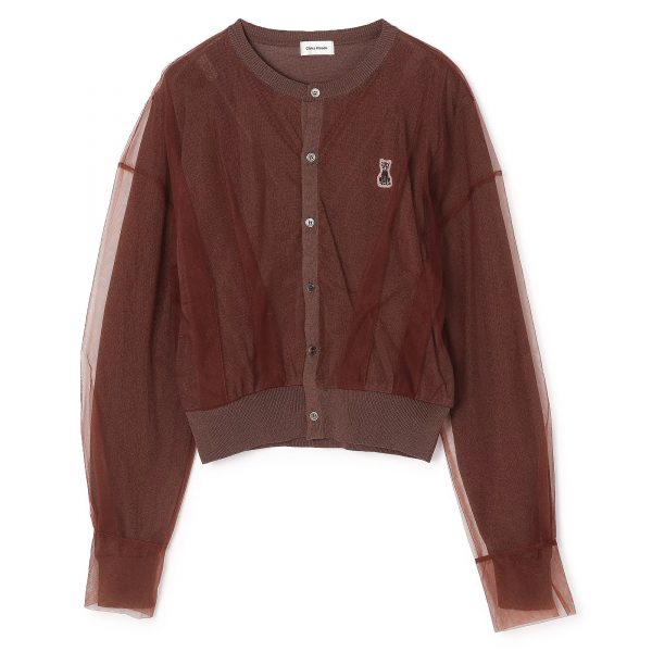 CHIKA KISADAチュールカーディガン¥46,200