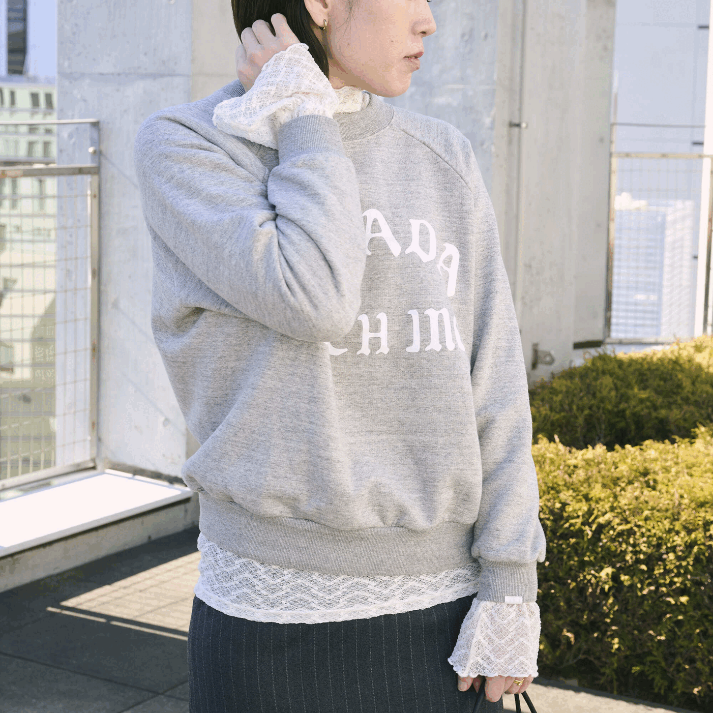 marjour【HPS別注】VINTAGE LIKE LACE TURTLE¥6,820