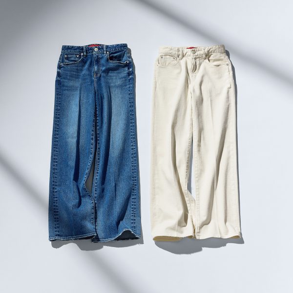 【エクラ 華組 細谷奈弓さん】RED CARD TOKYO×eclat【村山佳世子さん別注】35th Anniversary Wide コラボデニム ~ Vol.1 試着&スタイリング提案編~