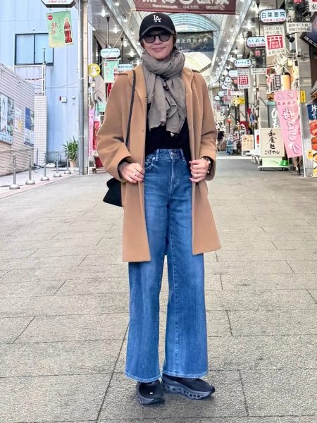  【エクラ 華組　細谷奈弓さん】RED CARD TOKYO×eclat【村山佳世子さん別注】35th Anniversary Wide コラボデニム ～ Vol.2 お出かけ編～