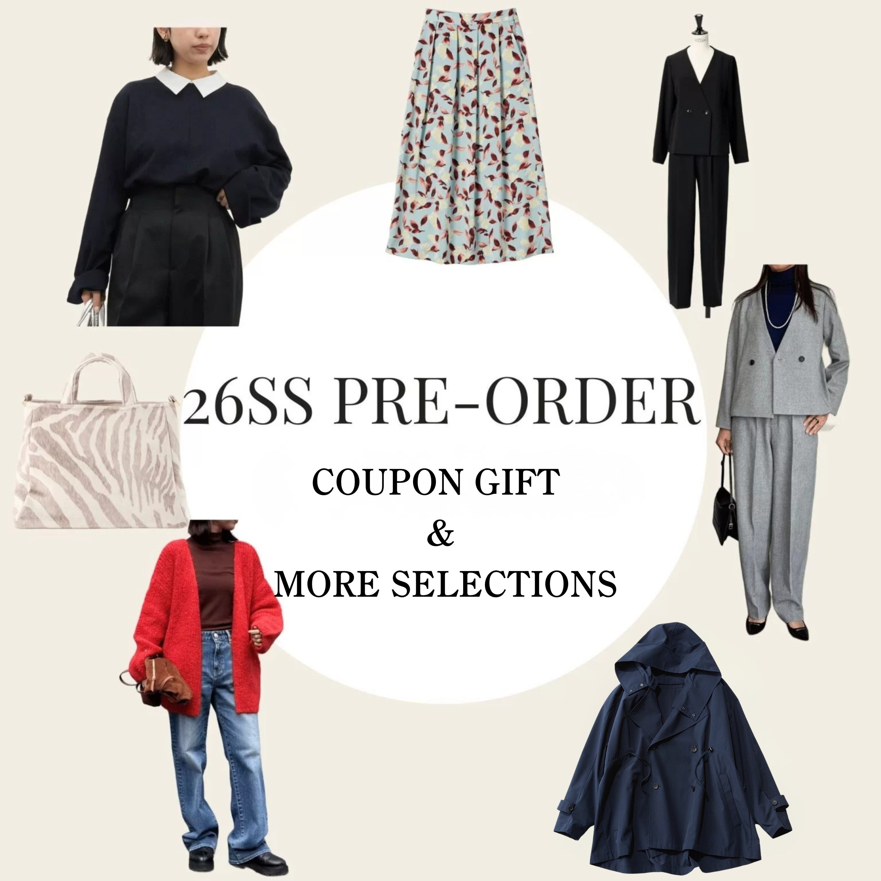 【26SS先行予約会】＼先行予約品追加／春夏の新作を、誰よりも早く【40代ファッション】