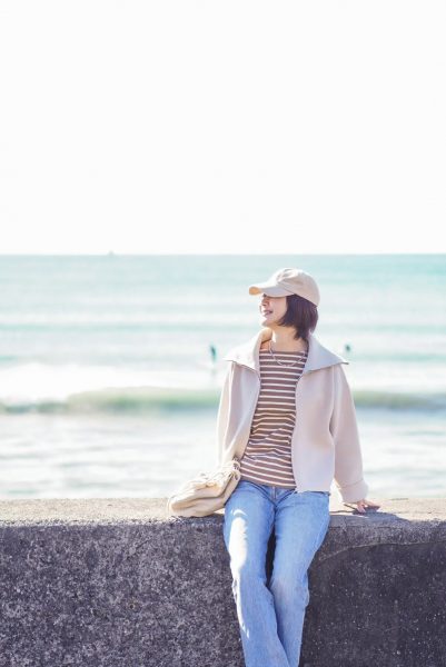 【エクラ 華組 佐藤綾子さん】【春に向けて】羽織るだけで整う!E by eclat 大人の上品ブルゾン着回し3style