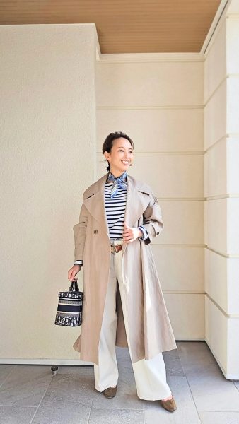 【エクラ 華組 大岩三智子さん】RED CARD TOKYO×eclatで見つけた！ 大人の白デニムコーデ3選