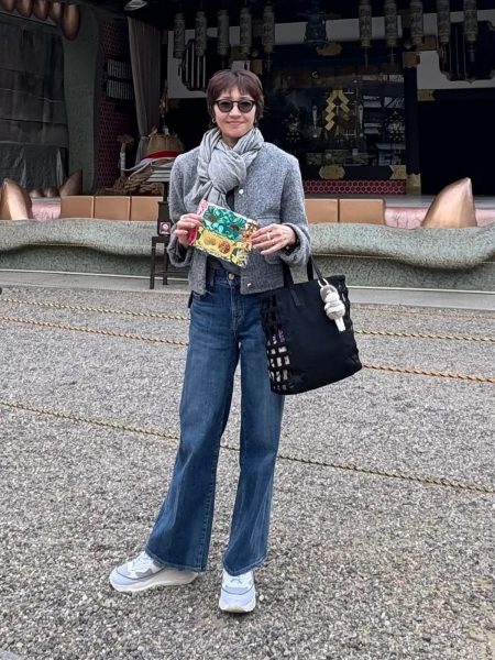  【エクラ 華組　細谷奈弓さん】RED CARD TOKYO×eclat【村山佳世子さん別注】35th Anniversary Wide コラボデニム ～ Vol.2 お出かけ編～