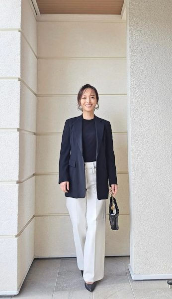 【エクラ 華組 大岩三智子さん】RED CARD TOKYO×eclatで見つけた！ 大人の白デニムコーデ3選