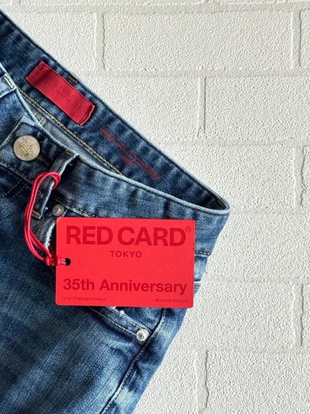 【エクラ 華組 細谷奈弓さん】RED CARD TOKYO×eclat【村山佳世子さん別注】35th Anniversary Wide コラボデニム ~ Vol.1 試着&スタイリング提案編~
