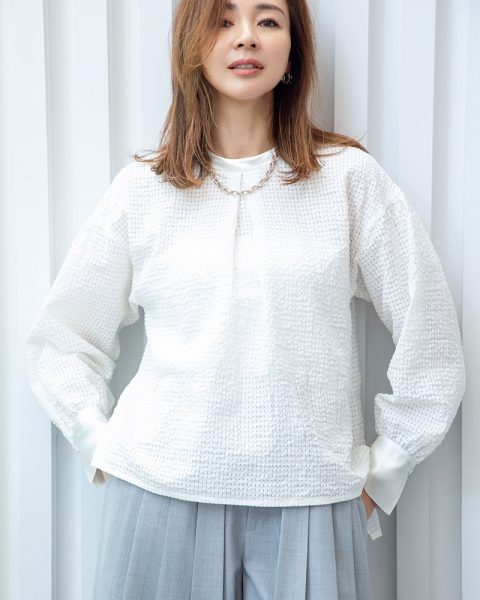 【50代 ファッション】春の本命「華リュクスアイテム4」ジャケット、ブラウスéclat2026年4月号特集