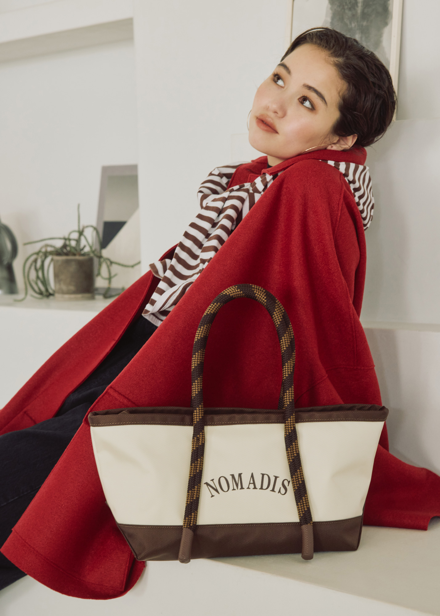 【NOMADIS】旬ブラウン攻略は、バイカラートートなら簡単です！ | GOOD THINGS Vol.99