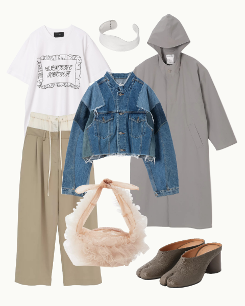 「足し算の楽しさ」がテーマのデニムジャケットスタイル