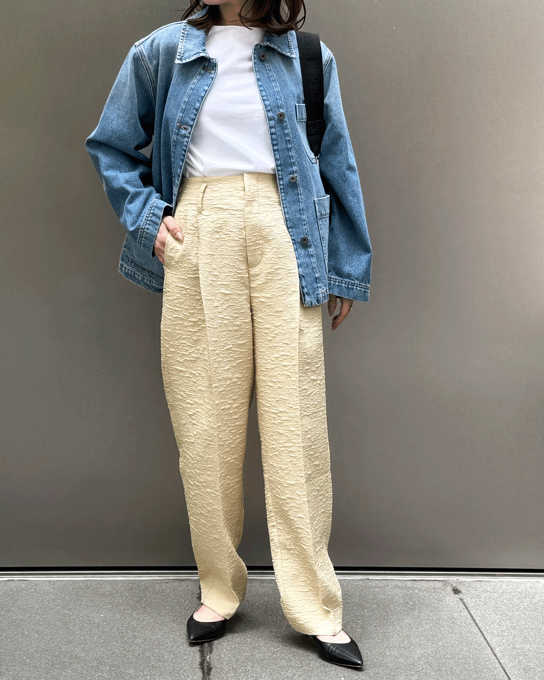 2026年春更新！新作「美脚パンツ」3選｜155cm・165cmスタッフがリアルに着比べ【M7days・40代ファッション】