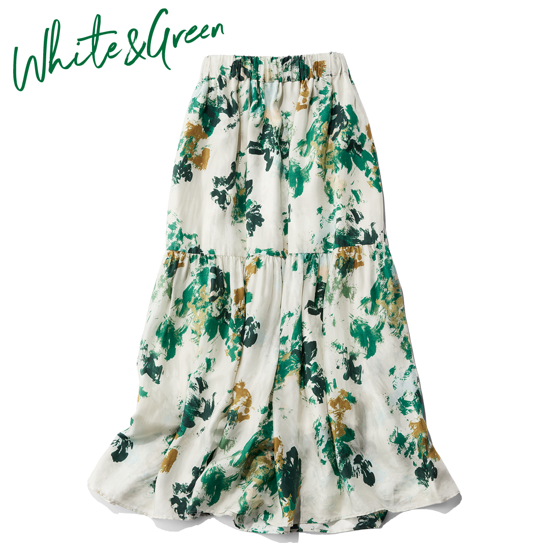 プリントスカート