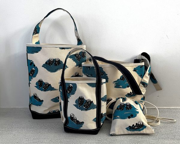 前回即完売！ラッコ柄が可愛すぎる♡〈テンベア〉の新作キャンバスバッグが登場【数量限定】