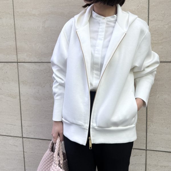 E by eclat【新】大人コクーンパーカ￥19,800