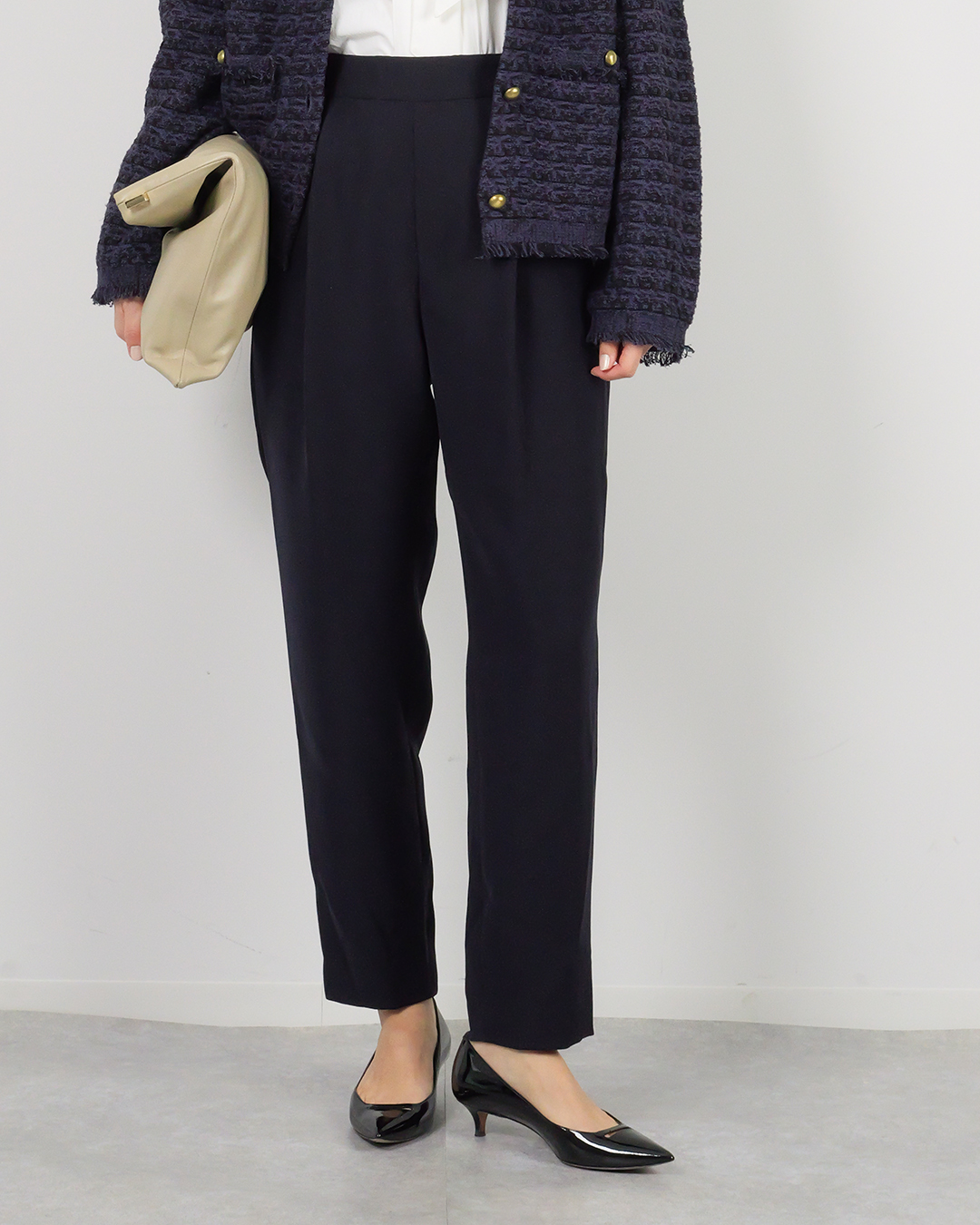 2026年春更新！新作「美脚パンツ」3選｜155cm・165cmスタッフがリアルに着比べ【M7days・40代ファッション】