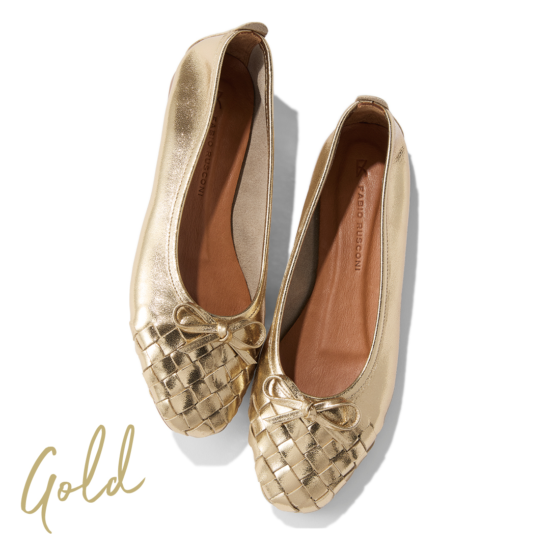 メッシュフラットシューズ