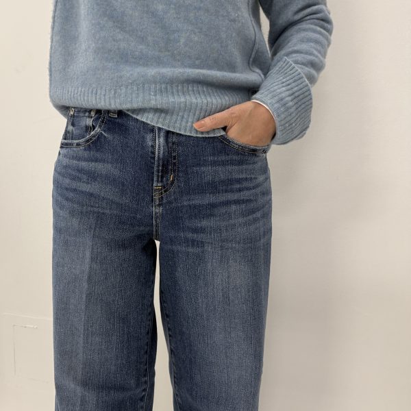 【50代 パンツコーデ】 RED CARD TOKYO×eclat【スタイリスト村山佳世子さん別注】コラボデニムが大人にいい！ 