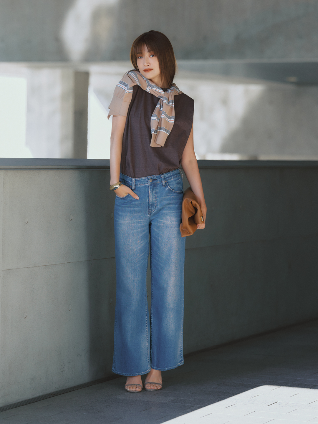 ヘルシーデニムのQuicheコーデ