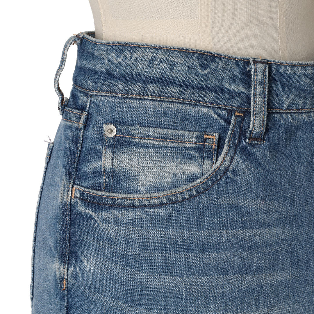 柔らかなはき心地のトリコに！ Healthy DENIMの微フレアデニム「Quiche」