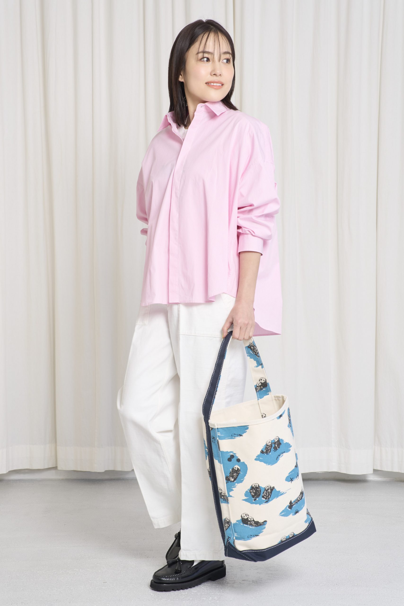 前回即完売！ラッコ柄が可愛すぎる♡〈テンベア〉の新作キャンバスバッグが登場【数量限定】