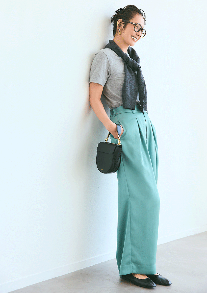 春色トレンドカラー投入でコーデをスウィッチング♡