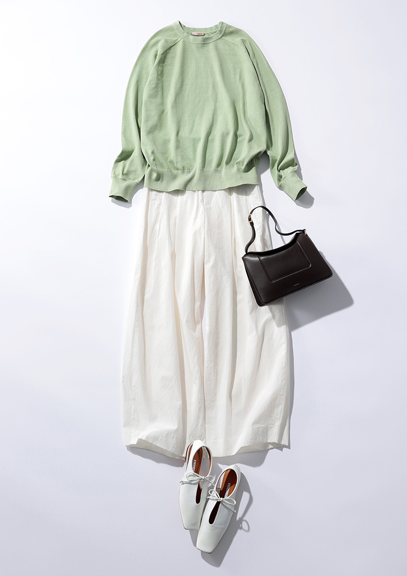 春色トレンドカラー投入でコーデをスウィッチング♡