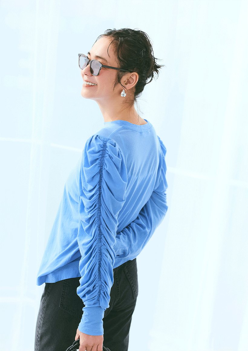 春色トレンドカラー投入でコーデをスウィッチング♡