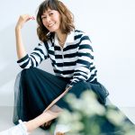 <span class="title">田丸麻紀さんが着る「マディソンブルー」の春の格上げ服</span>