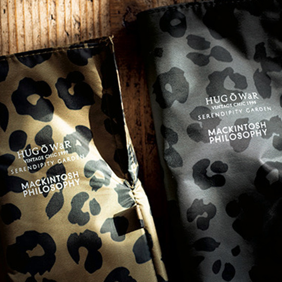 MACKINTOSH PHILOSOPHY 〈マッキントッシュ フィロソフィー〉【雅姫さんコラボ】レオパード柄晴雨兼用折りたたみ傘