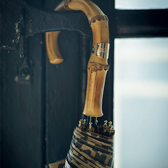 MACKINTOSH PHILOSOPHY 〈マッキントッシュ フィロソフィー〉【雅姫さんコラボ】レオパード柄晴雨兼用折りたたみ傘