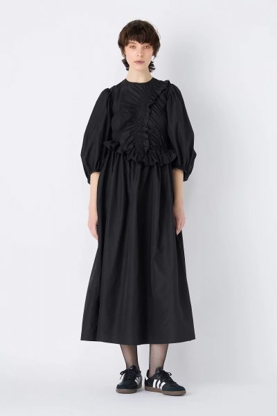 CECILIE BAHNSENBOLIA DRESS RECYCLED FAILLE￥187,000