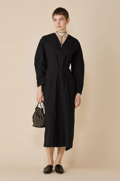 AKIRANAKAYlva wrap waist dress￥75,900