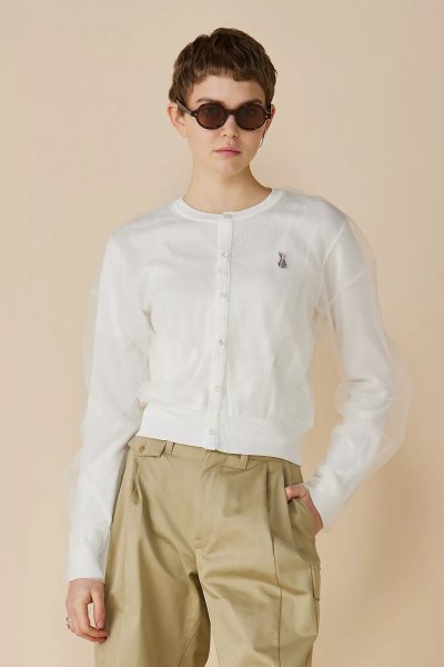 CHIKA KISADAチュールカーディガン¥46,200