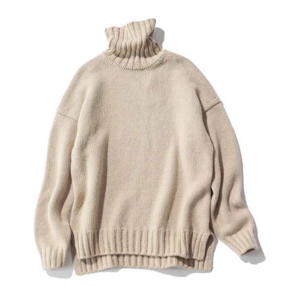 SLOANEジーロンラムズ カシミヤ ドロップショルダー￥39,600