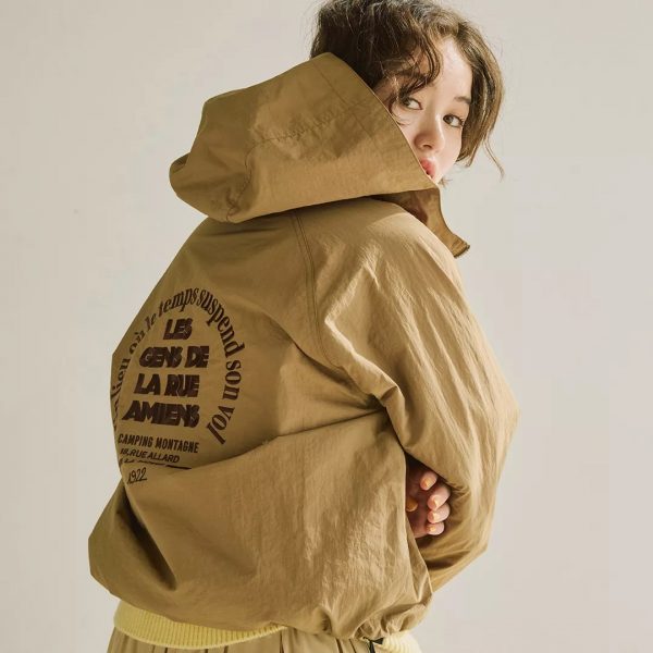 suadeo【suadeo別注】La Hutte刺繍コンパクトフーディブルゾン¥20,900