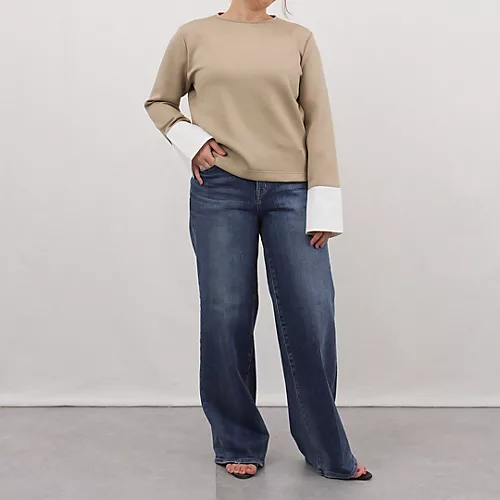 【50代 パンツコーデ】 RED CARD TOKYO×eclat【スタイリスト村山佳世子さん別注】コラボデニムが大人にいい！ 